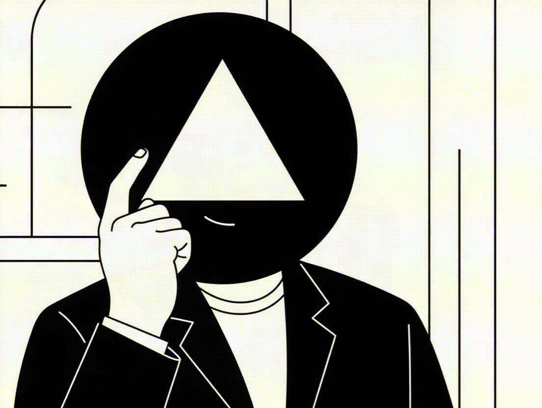 Example GIF using a well-known brand mark